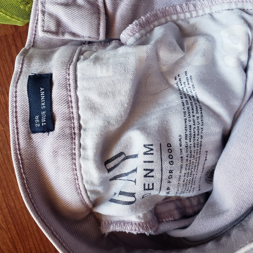 👖3/$20 Womans Gap Skinny Jeans 29R - Picture 6 of 6